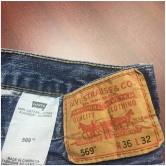 Men's 569 Levi's High Rise Mom Jeans - Picture 7 of 7